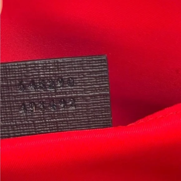 Gucci Monogram Bag with Green Cat and Red Stars - Picture 9 of 11